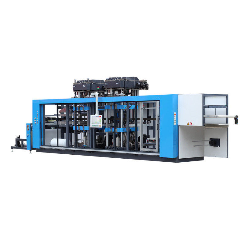 Biodegradable Corn Starch Plastic Thermoforming Machine For Food Packaging Container