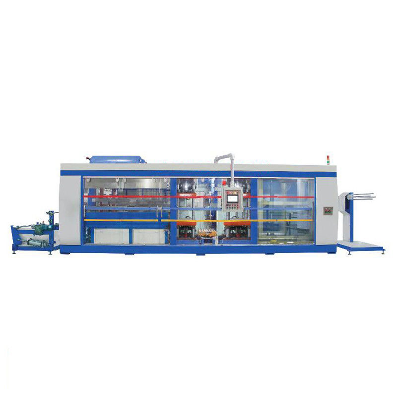 Four Stations 35 cycles/min Large Thermoforming Machine For PET