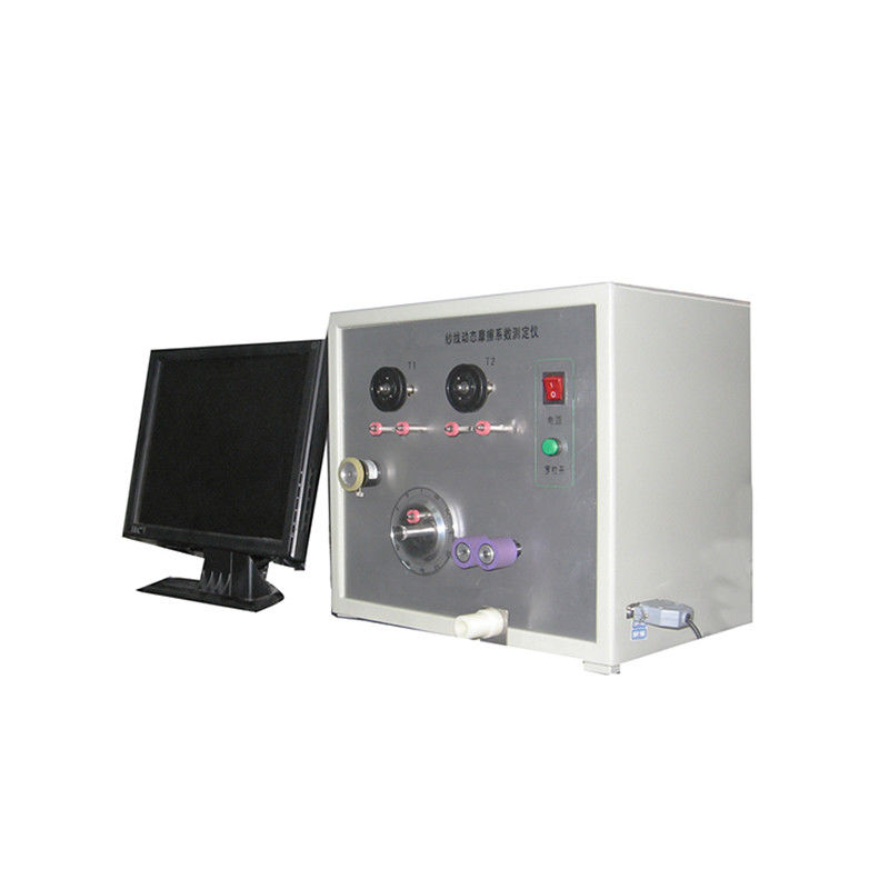 Yarn Digital Coefficient Friction Tester Textile Testing Machine For Fabric