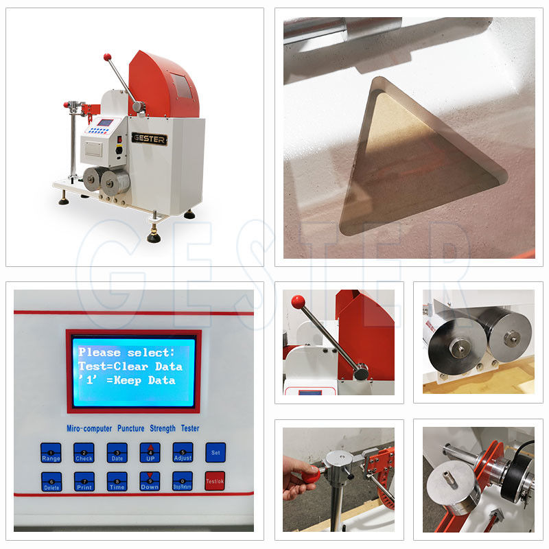 TAPPI T803 Puncture Resistance Tester Of Corrugated Box