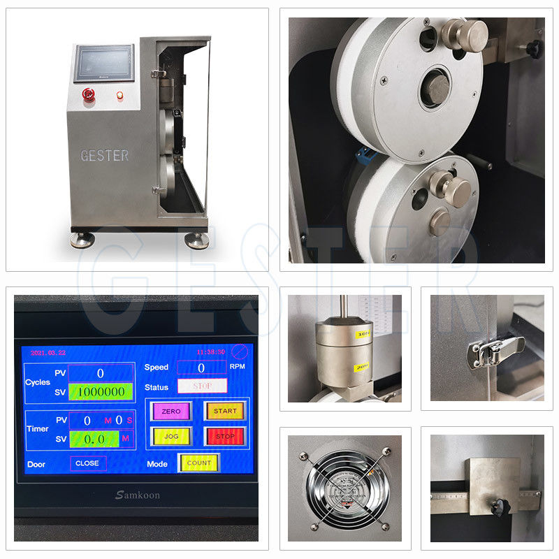 SATRA TM123 LCD Touch Screen Hook And Loop Fastener Fatigue Tester
