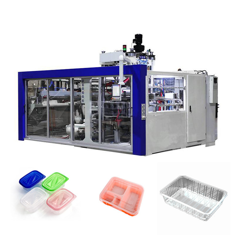 One Station PLA CPET Plastic Thermoforming Machine