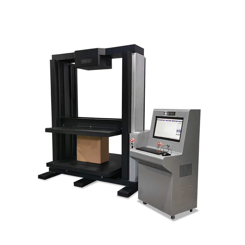 Computer Control 100KN Packaging Testing Equipment Carton Compression Tester