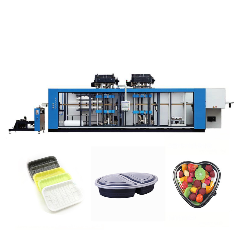 High Speed 45 cycles/ min Plastic Thermoforming Machine For PET