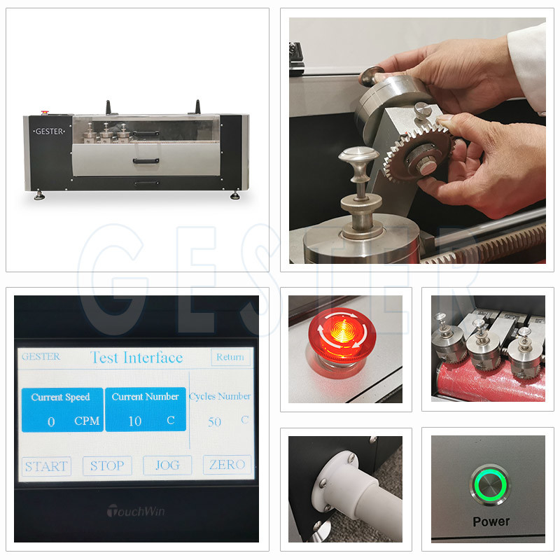 Electrical Rotary Drum Din Abrasion Resistance Tester Shoe Testing Machine