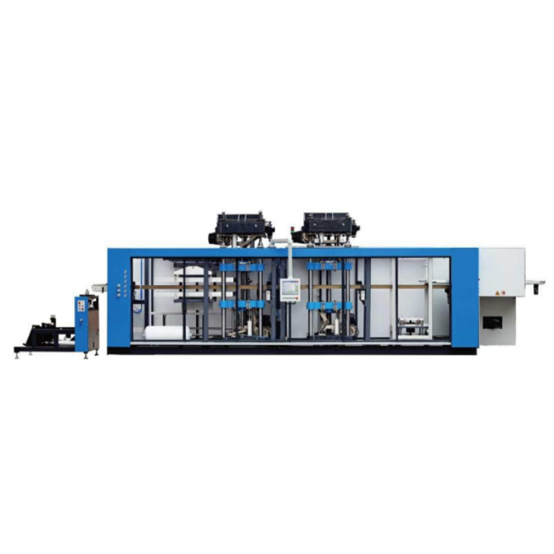 PLC Control Disposable Plastic Thermoforming Machine For Food Container