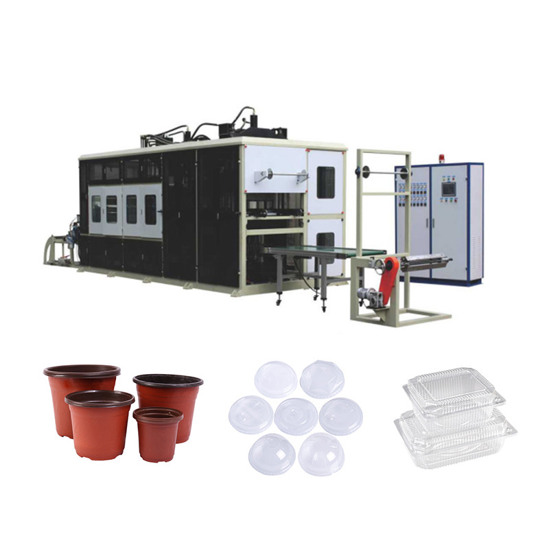 Hydraulic PET Plastic Flower Pot Thermoforming Machine