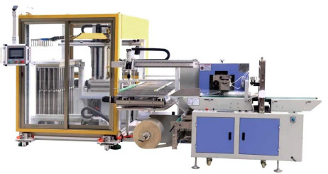 220V 2P Cup Tilting Stacking And Packing Machine 8 - 23Times/Min