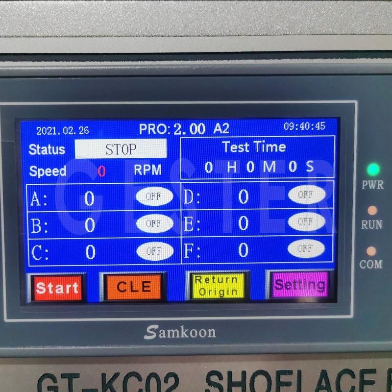 Satra Tm 154 Shoelace And Shoe Eyelets Rub Test Machine