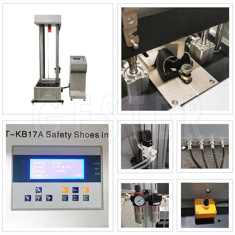 ISO EN344 BS-953 Safety Shoe Impact Testing Machine AC 220V