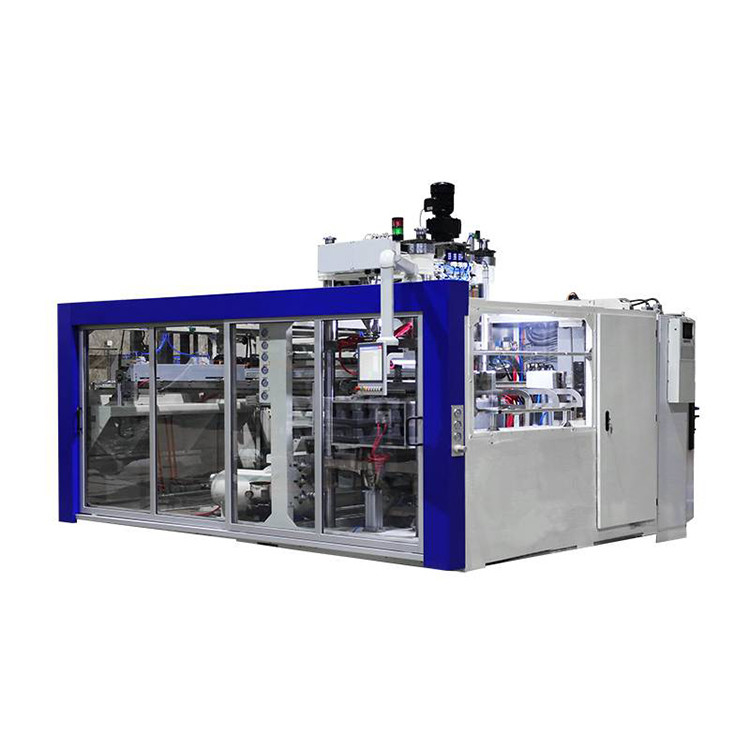 One Station PLA CPET Plastic Thermoforming Machine