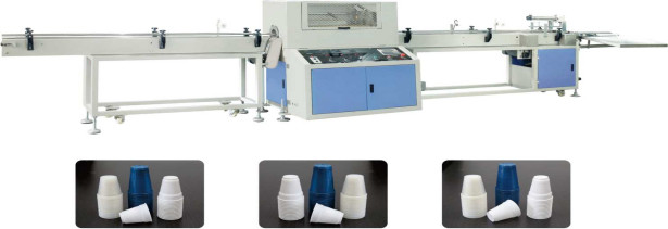 380V 50HZ Round Mouth PP PS PET PLA Plastic Cup Rim Roller 13KW