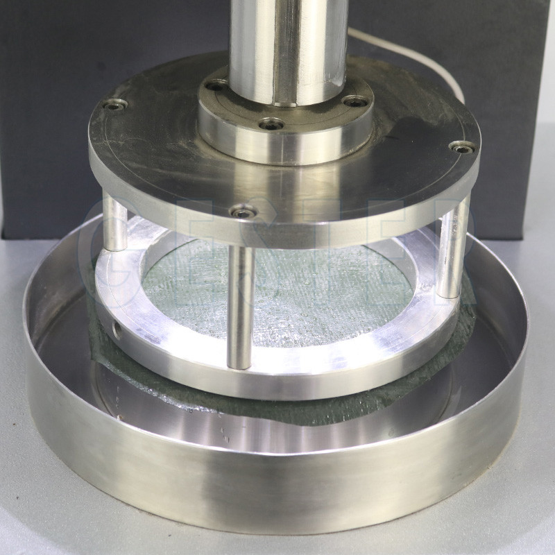 English Menu AATCC 127 Hydrostatic Head Tester for Protective Clothing