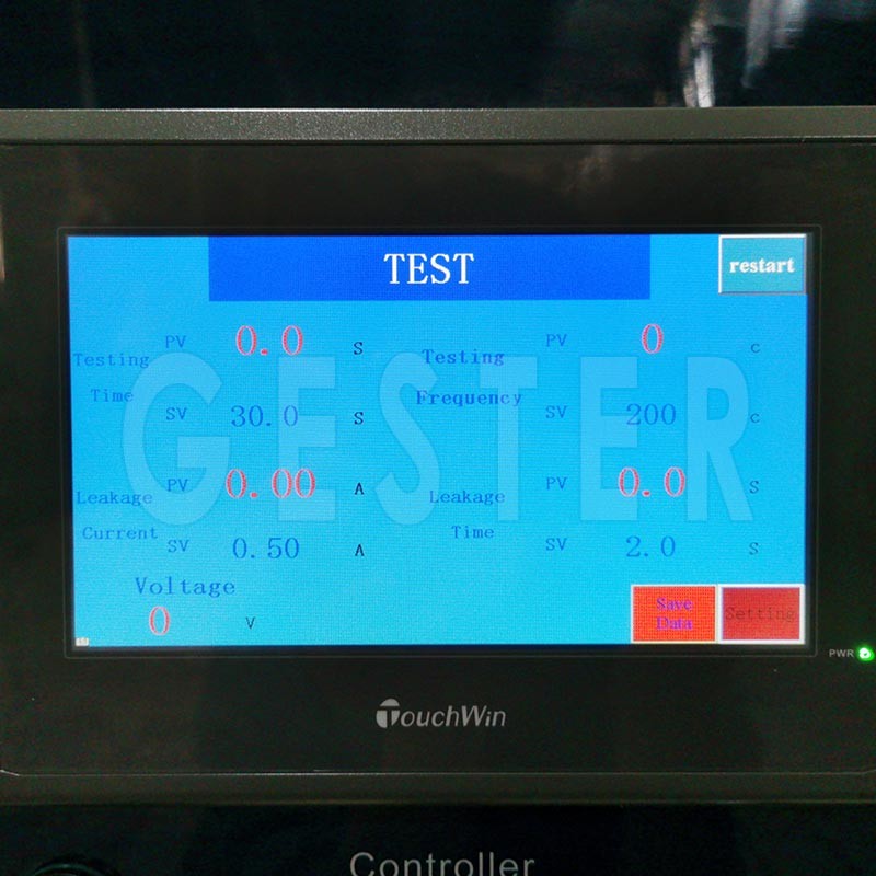 7 inches PLC Toys Testing Equipment IEC60112 Proof Tracking Testing Machine