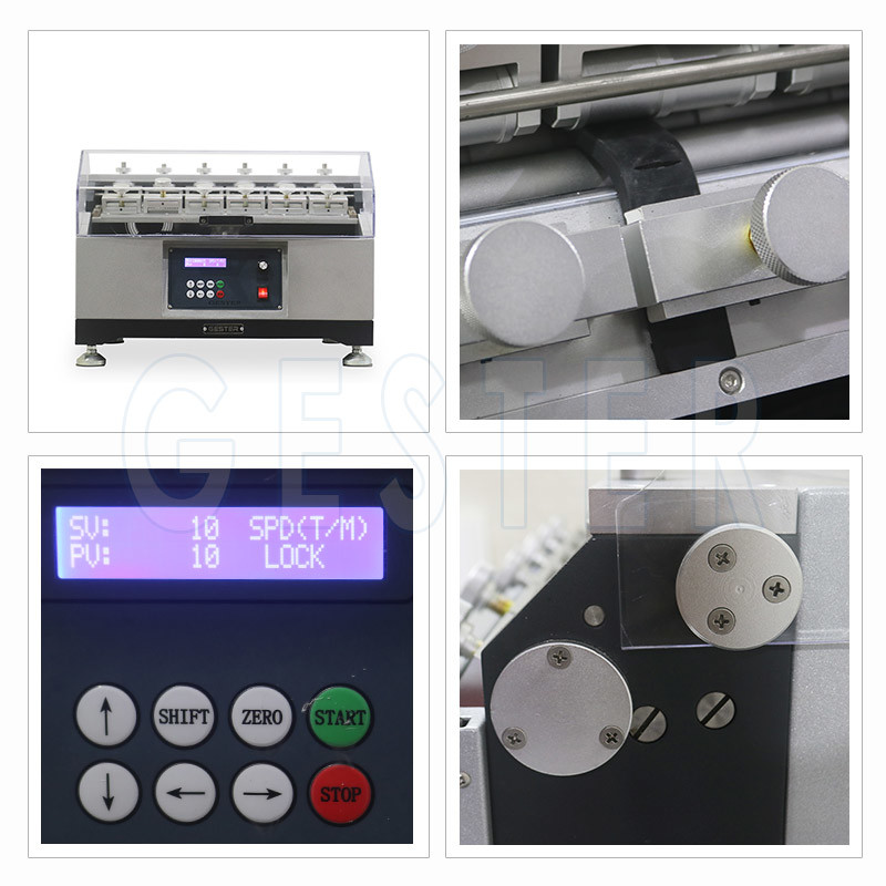 ASTM D1052 Automatic Footwear Ross Flexing Tester For Sole Test