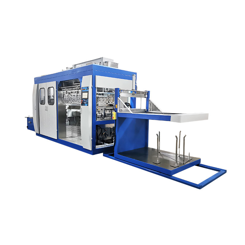 3KW PLC HIPS Thermoplastic Vacuum Forming Machine